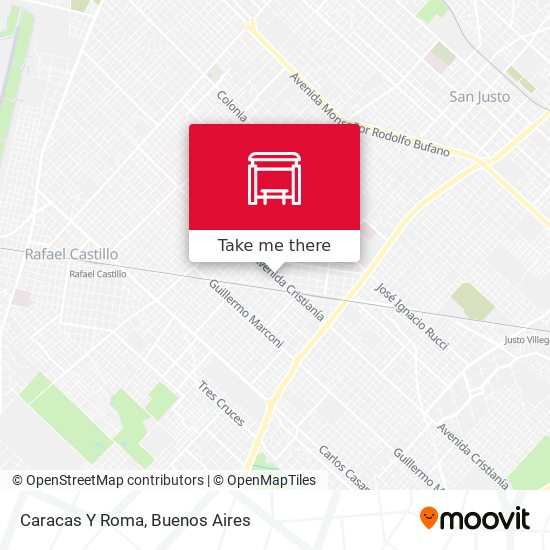 Mapa de Caracas Y Roma