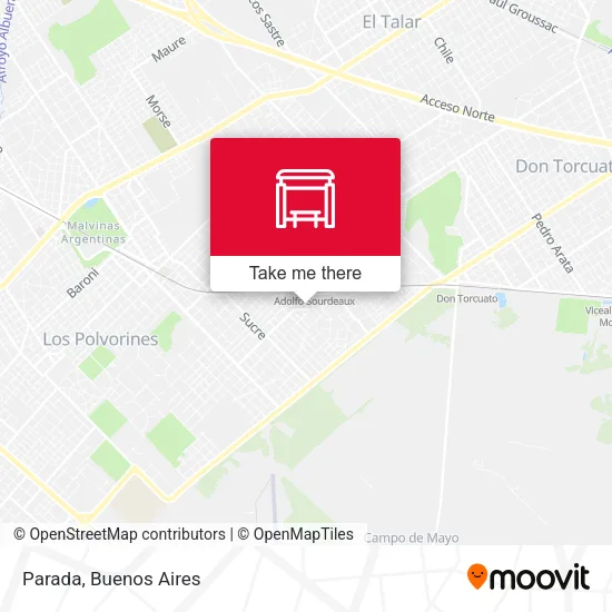 Parada map
