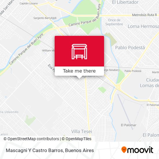 Mapa de Mascagni Y Castro Barros