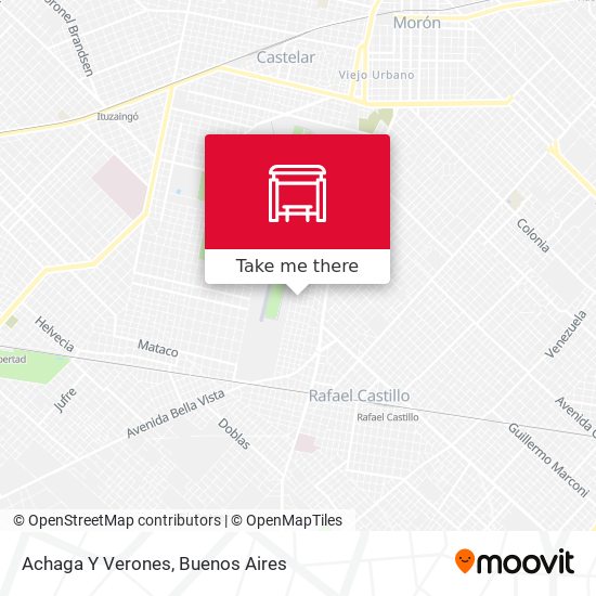 Mapa de Achaga Y Verones