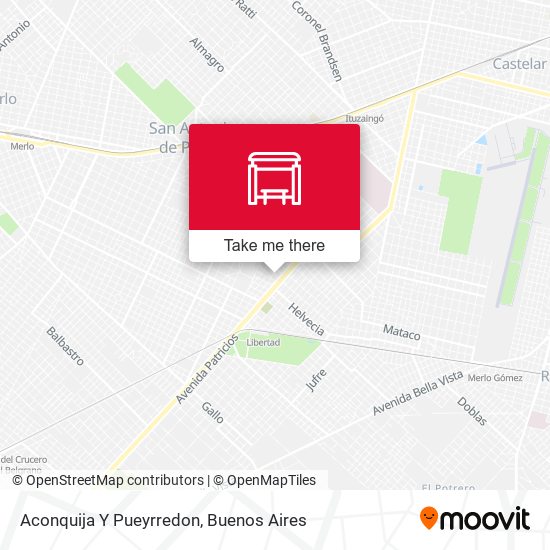 Aconquija Y Pueyrredon map