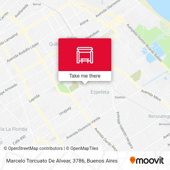 Marcelo Torcuato De Alvear, 3786 map