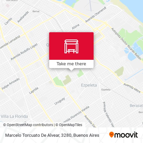 Marcelo Torcuato De Alvear, 3280 map