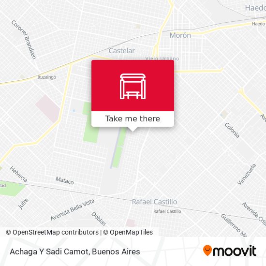 Mapa de Achaga Y Sadi Camot