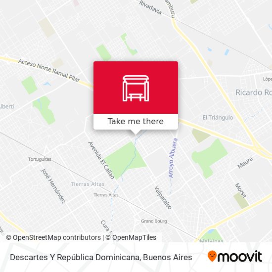 Descartes Y República Dominicana map