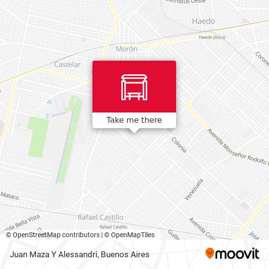 Juan Maza Y Alessandri map