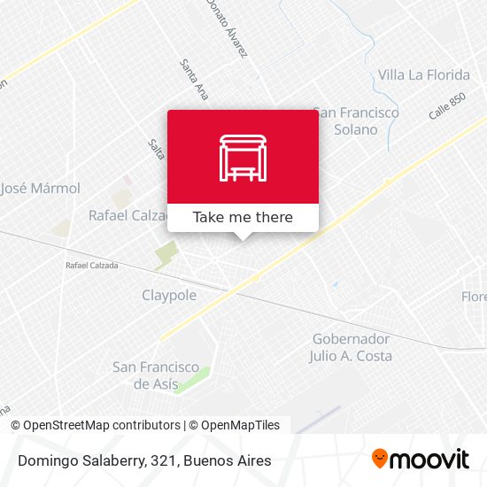 Mapa de Domingo Salaberry, 321