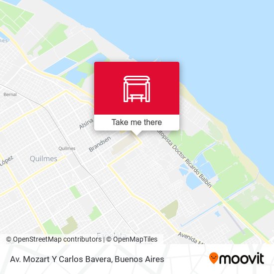 Mapa de Av. Mozart Y Carlos Bavera