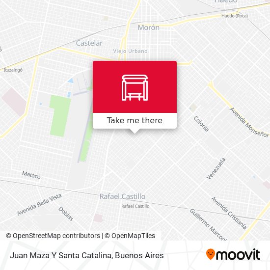 Mapa de Juan Maza Y Santa Catalina