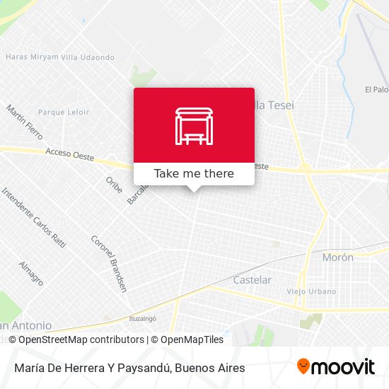 María De Herrera Y Paysandú map