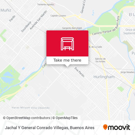 Jachal Y General Conrado Villegas map
