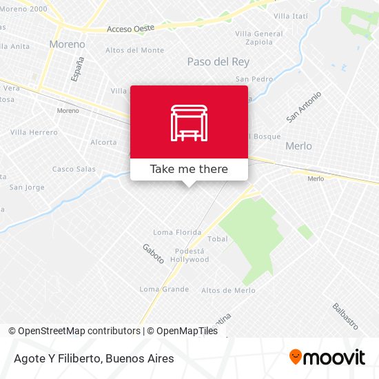 Agote Y Filiberto map