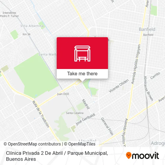 Clínica Privada 2 De Abril / Parque Municipal map