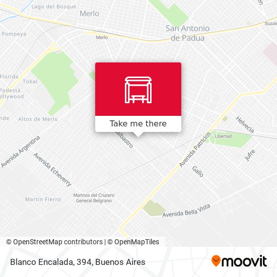 Mapa de Blanco Encalada, 394