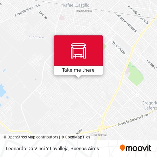 Mapa de Leonardo Da Vinci Y Lavalleja
