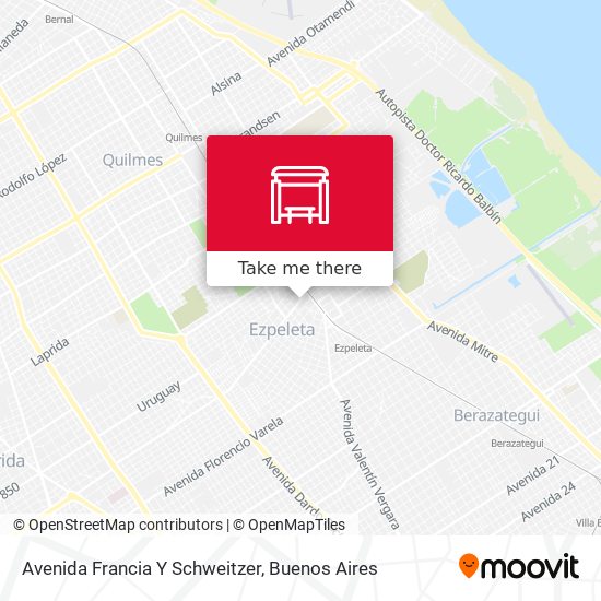Avenida Francia Y Schweitzer map