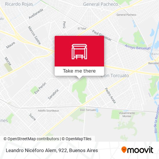 Leandro Nicéforo Alem, 922 map