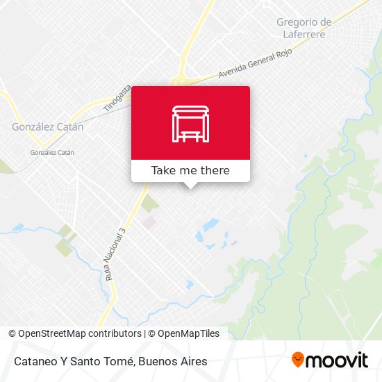 Cataneo Y Santo Tomé map