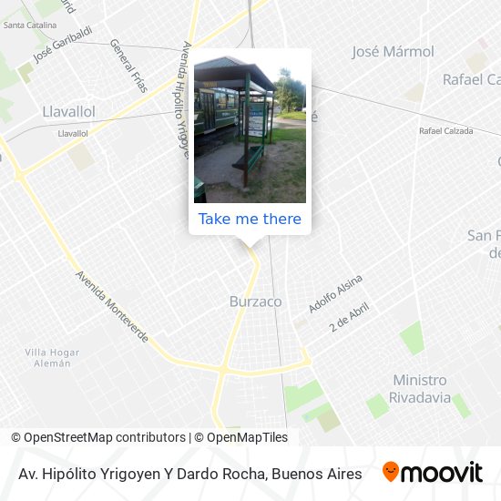 Av. Hipólito Yrigoyen Y Dardo Rocha map