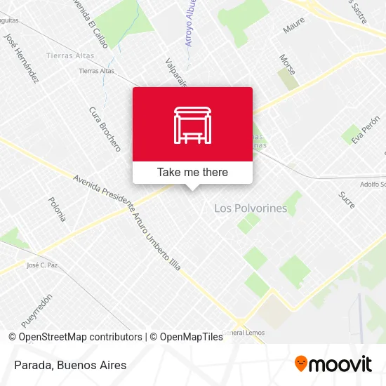 Parada map