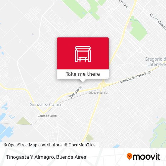 Tinogasta Y Almagro map