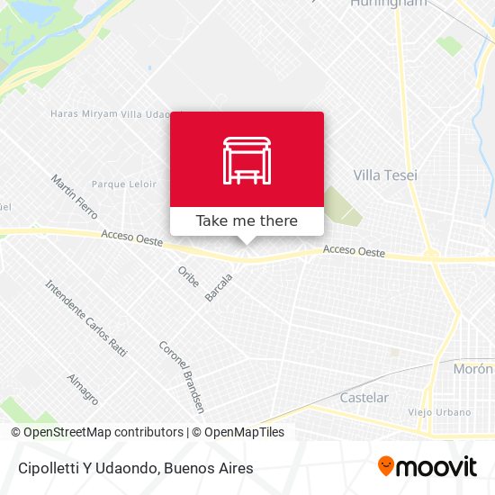 Cipolletti Y Udaondo map