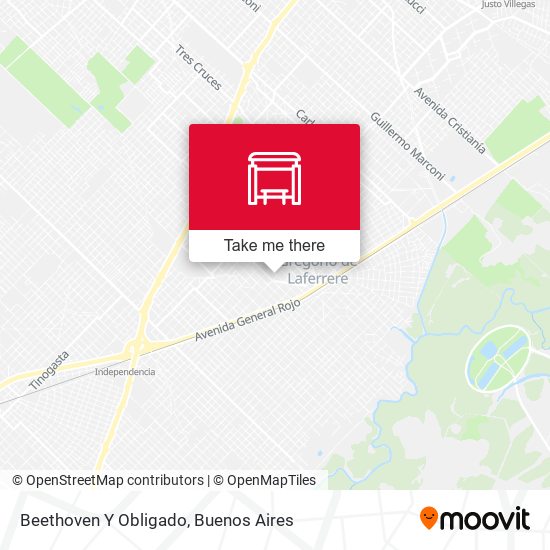 Mapa de Beethoven Y Obligado