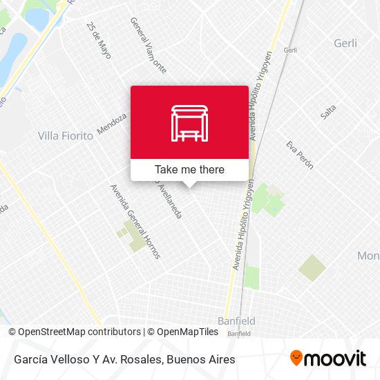 García Velloso Y Av. Rosales map