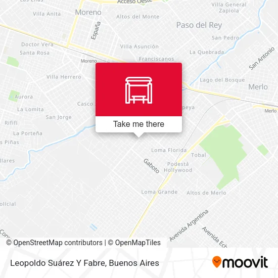 Leopoldo Suárez Y Fabre map