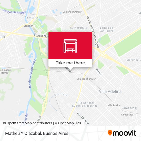 Matheu Y Olazábal map