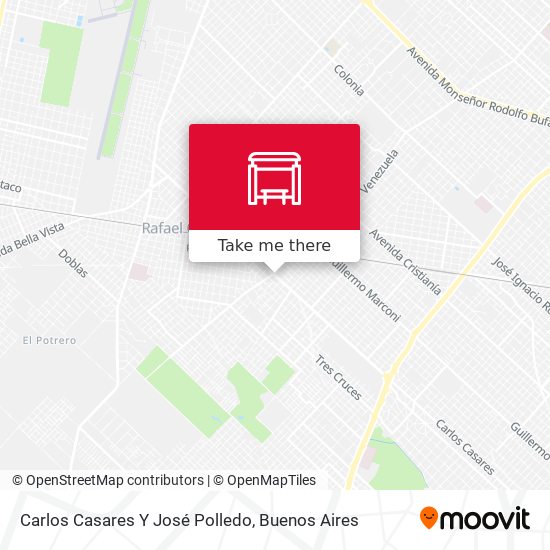 Carlos Casares Y José Polledo map