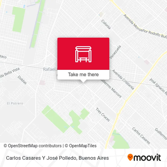 Carlos Casares Y José Polledo map