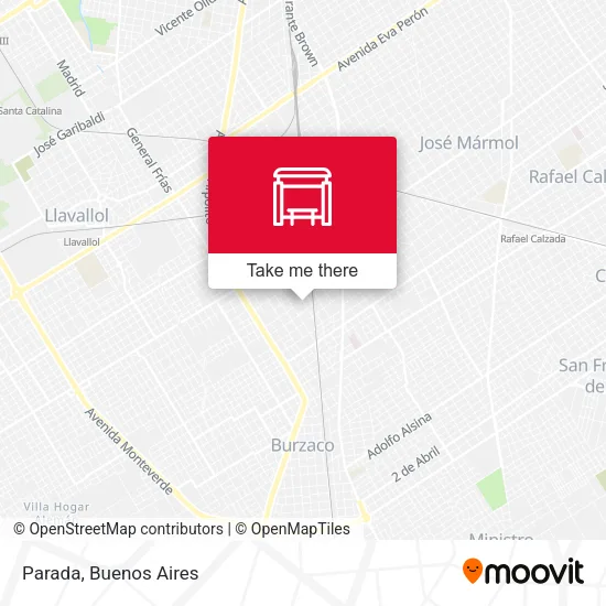 Parada map