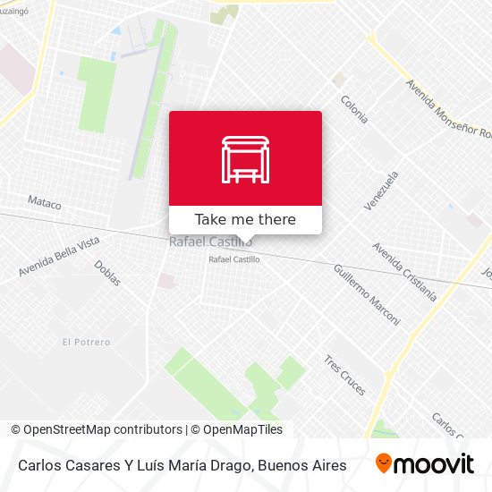 Mapa de Carlos Casares Y Luís María Drago