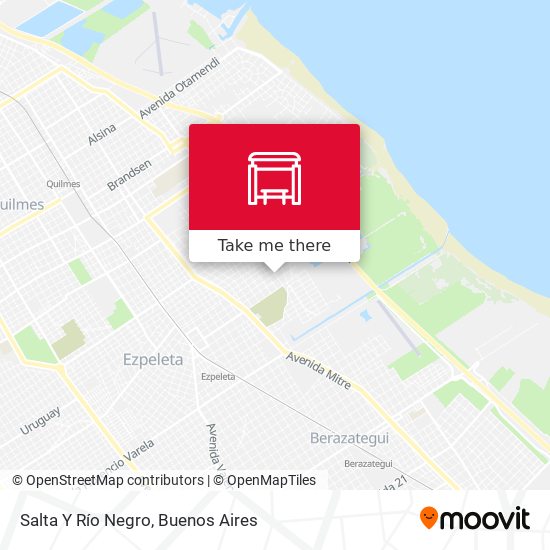 Salta Y Río Negro map