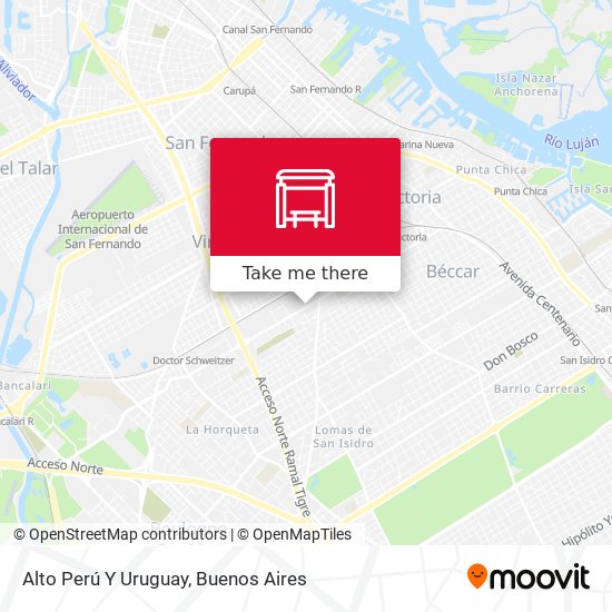 Alto Perú Y Uruguay map