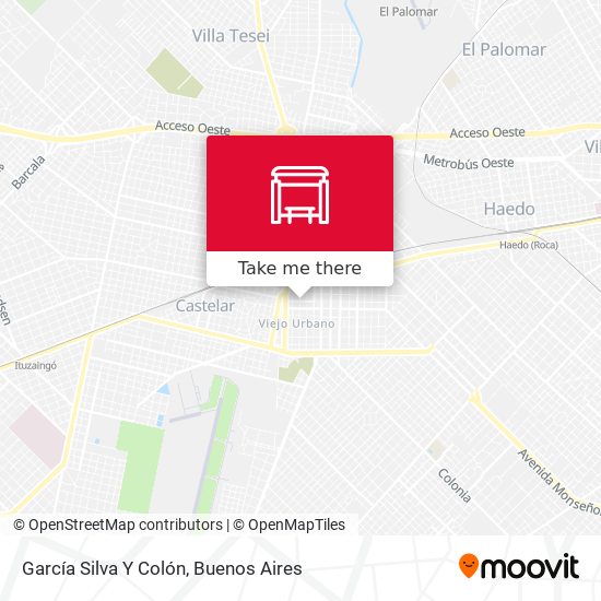 García Silva Y Colón map