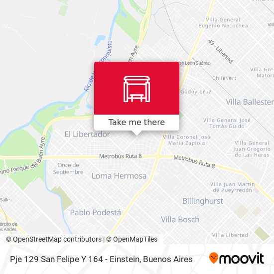Pje 129 San Felipe Y 164 - Einstein map