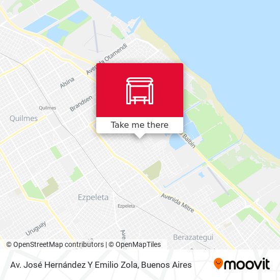 Mapa de Av. José Hernández Y Emilio Zola