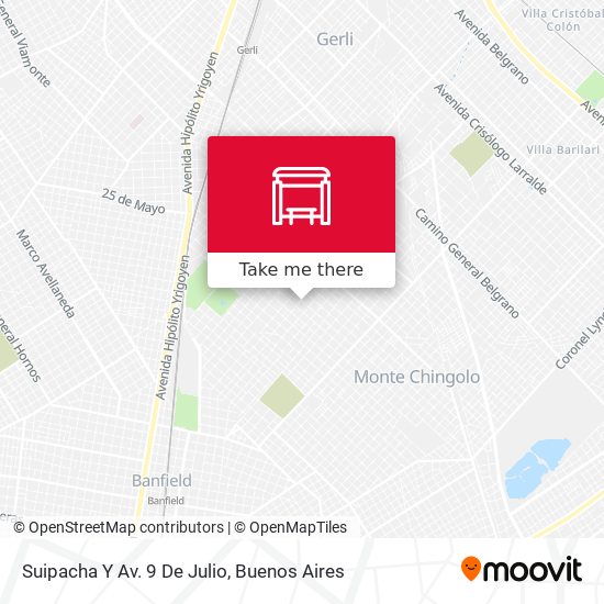 Suipacha Y Av. 9 De Julio map