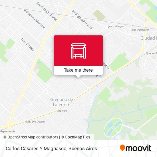 Mapa de Carlos Casares Y Magnasco
