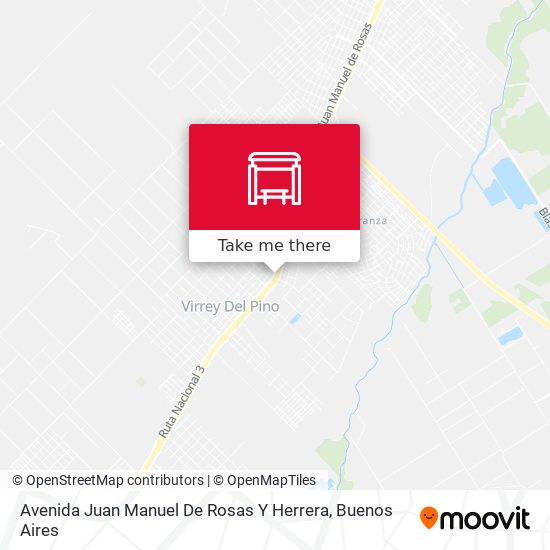 Avenida Juan Manuel De Rosas Y Herrera map