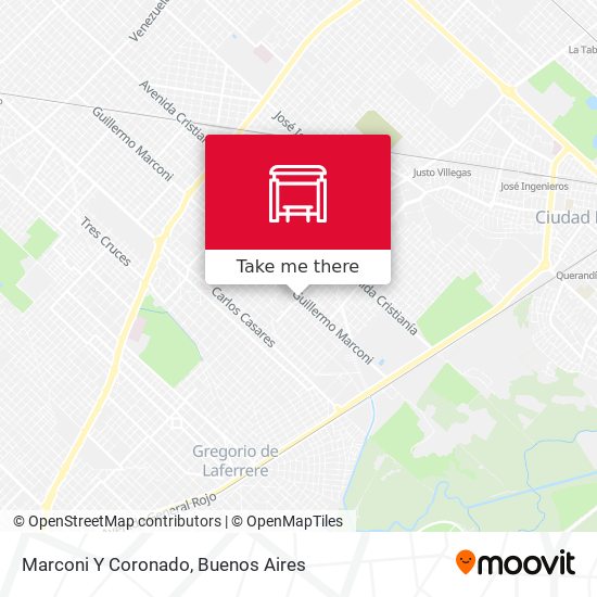Marconi Y Coronado map