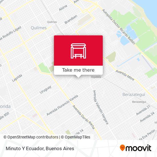 Mapa de Minuto Y Ecuador