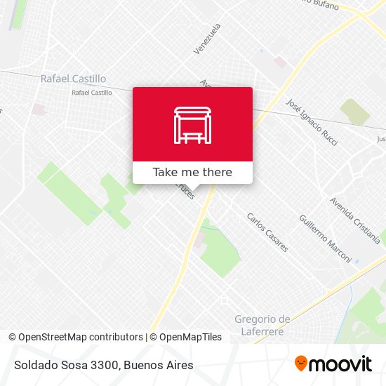Mapa de Soldado Sosa 3300