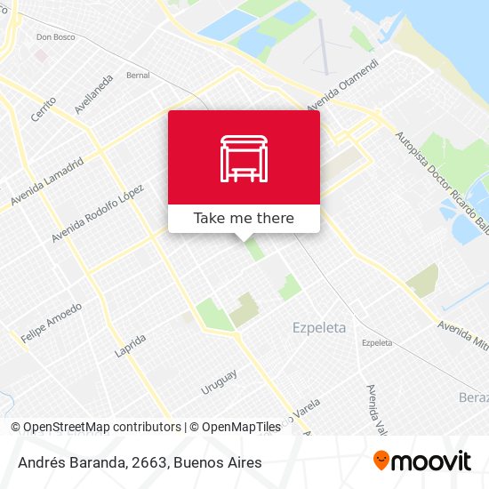 Andrés Baranda, 2663 map