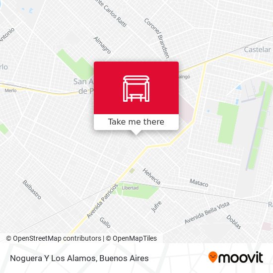 Noguera Y Los Alamos map