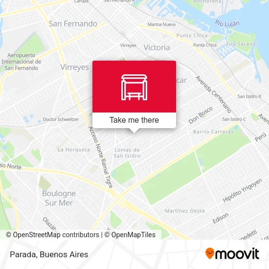 Parada map