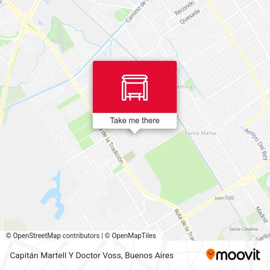 Capitán Martell Y Doctor Voss map