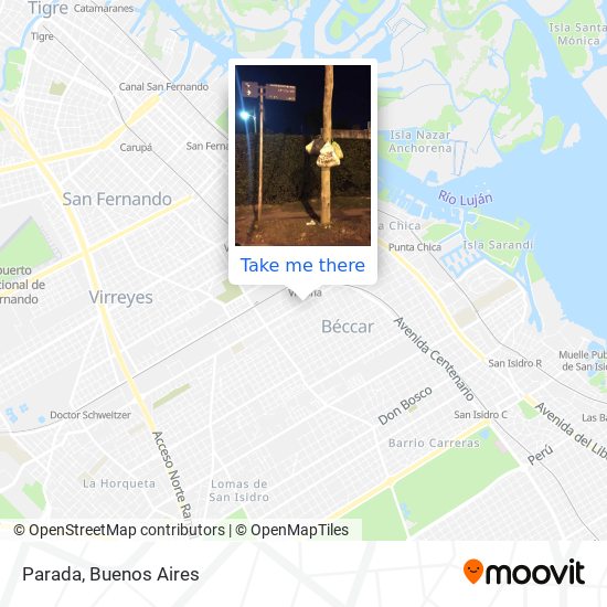 Mapa de Parada